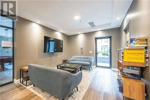 1 Redfern Avenue Unit# 310, Hamilton, ON - Indoor Photo Showing Other Room With Fireplace