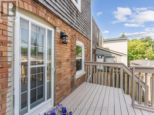 1178 Gerrard Street E, Toronto (South Riverdale), ON - Outdoor With Deck Patio Veranda With Exterior