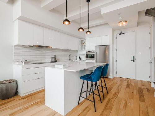 Kitchen - 827-1730 Rue St-Patrick, Montréal (Le Sud-Ouest), QC - Indoor Photo Showing Kitchen With Upgraded Kitchen