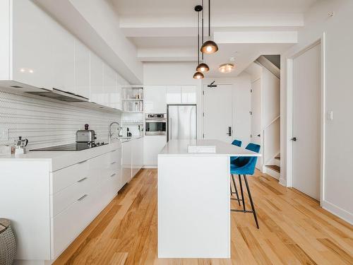 Kitchen - 827-1730 Rue St-Patrick, Montréal (Le Sud-Ouest), QC - Indoor Photo Showing Kitchen With Upgraded Kitchen