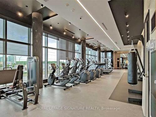 Ph2203-4675 Metcalfe Ave, Mississauga, ON - Indoor Photo Showing Gym Room