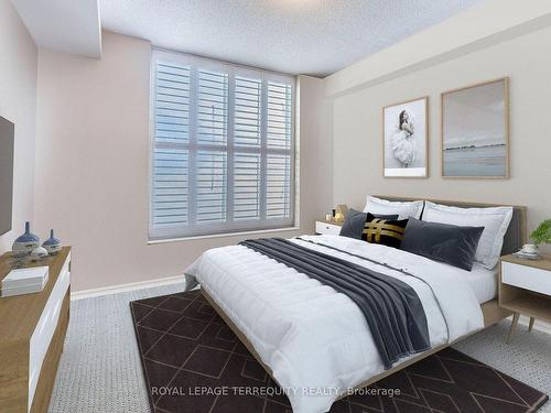 608-5229 Dundas St W, Toronto, ON - Indoor Photo Showing Bedroom