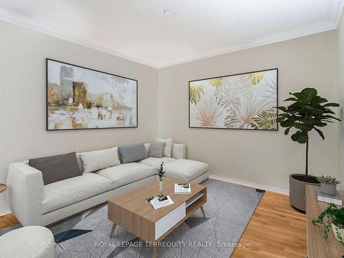 608-5229 Dundas St W, Toronto, ON - Indoor Photo Showing Living Room