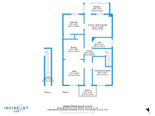 Drawing (sketch) - 6540  - 6542 31E Avenue, Montréal (Rosemont/La Petite-Patrie), QC - Other