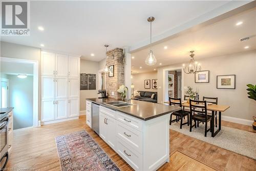 7 Alexandra Street, Guelph, ON - Indoor Photo Showing Kitchen With Double Sink