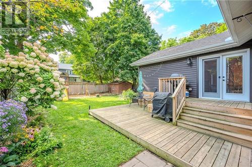 7 Alexandra Street, Guelph, ON - Outdoor With Deck Patio Veranda With Exterior