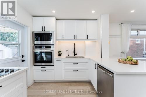 757 Sammon Avenue, Toronto (Danforth Village-East York), ON - Indoor Photo Showing Kitchen With Upgraded Kitchen