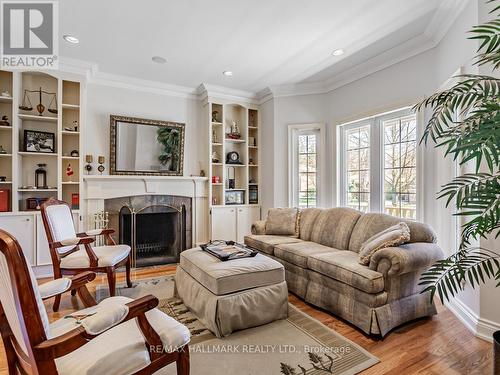 68 Edgar Avenue, Richmond Hill, ON - Indoor Photo Showing Living Room With Fireplace