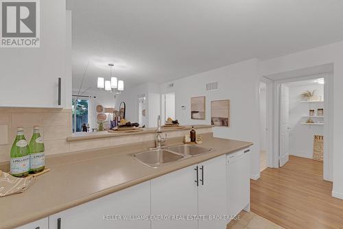 1 - 6 Petra Way, Whitby (Pringle Creek), ON - Indoor Photo Showing Kitchen With Double Sink