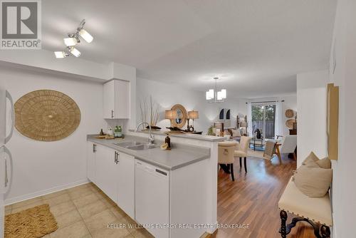 1 - 6 Petra Way, Whitby (Pringle Creek), ON - Indoor Photo Showing Kitchen With Double Sink