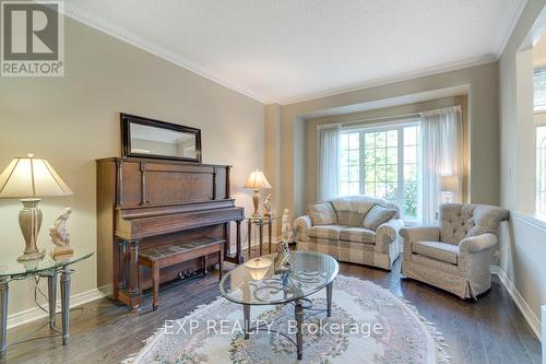 5392 Vail Court, Mississauga, ON - Indoor Photo Showing Living Room With Fireplace