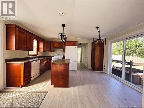 7 Des Pionniers Avenue, Balmoral, NB - Indoor Photo Showing Kitchen With Double Sink