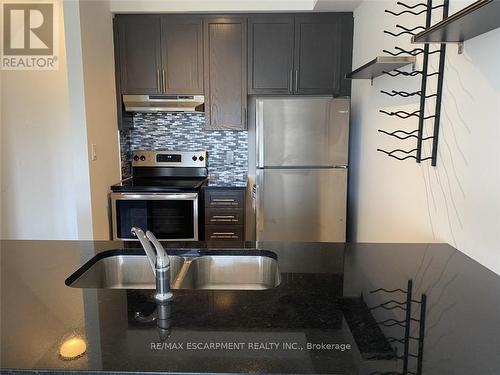 44 - 590 North Service Road, Hamilton, ON - Indoor Photo Showing Kitchen With Double Sink