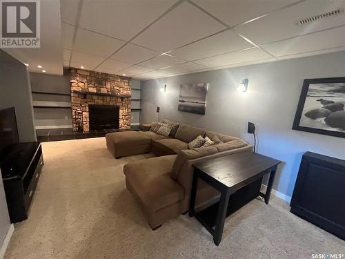 42 Laurentian Drive, Saskatoon, SK - Indoor With Fireplace