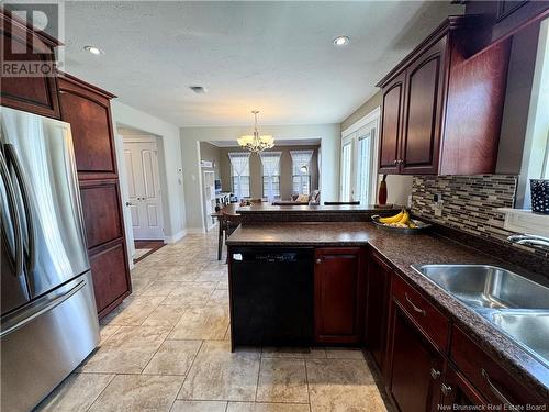 196 Mailhot, Moncton, NB - Indoor Photo Showing Kitchen With Double Sink