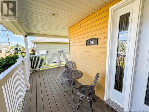 196 Mailhot, Moncton, NB - Outdoor With Deck Patio Veranda With Exterior