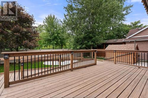 9585 Manitou Crescent, Windsor, ON - Outdoor With Deck Patio Veranda With Exterior