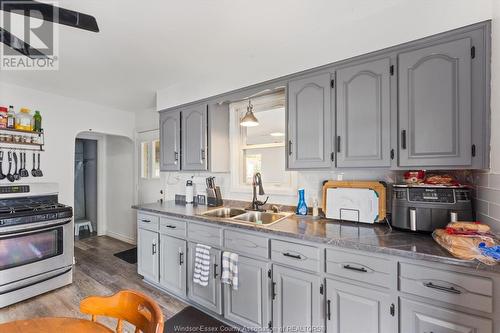 2359 Arthur Road West, Windsor, ON - Indoor Photo Showing Kitchen With Double Sink