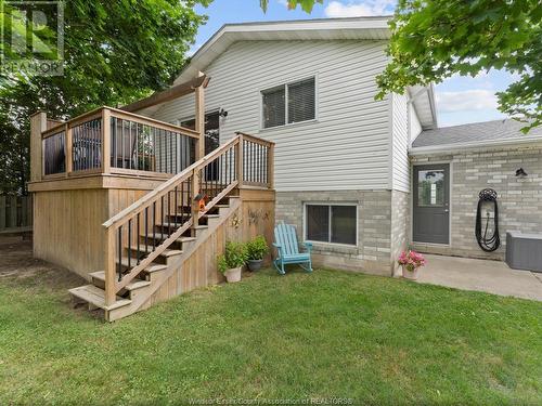 855 Lawndale Avenue, Kingsville, ON - Outdoor With Deck Patio Veranda With Exterior