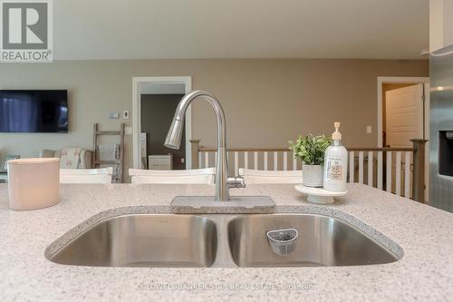 23 Feathers Crossing, St. Thomas, ON - Indoor Photo Showing Kitchen With Double Sink