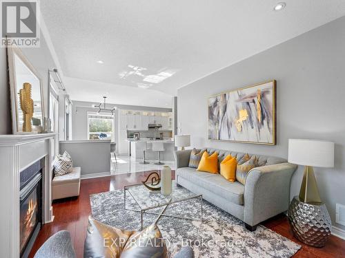 70 Brookhaven Crescent, Markham (Berczy), ON - Indoor Photo Showing Living Room With Fireplace