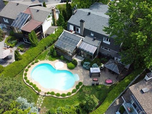 Backyard - 19 Rue St-Judes, Laval (Chomedey), QC - Outdoor With In Ground Pool