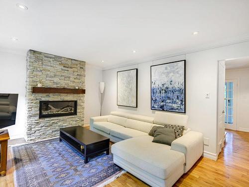 Salon - 1534 Rue Michel-Blondin, Prévost, QC - Indoor Photo Showing Living Room With Fireplace