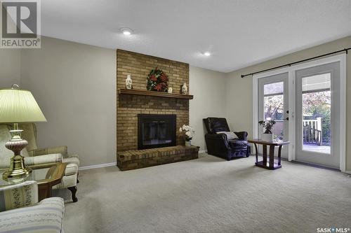 3731 Wetmore Crescent, Regina, SK - Indoor With Fireplace