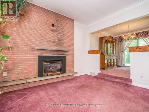 58 Sylvadene Parkway, Vaughan, ON - Indoor Photo Showing Living Room With Fireplace