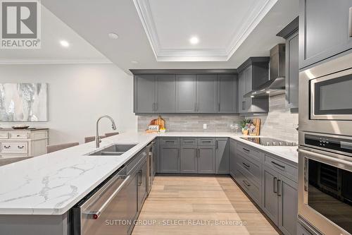 1001 - 460 Callaway Road, London, ON - Indoor Photo Showing Kitchen With Double Sink With Upgraded Kitchen