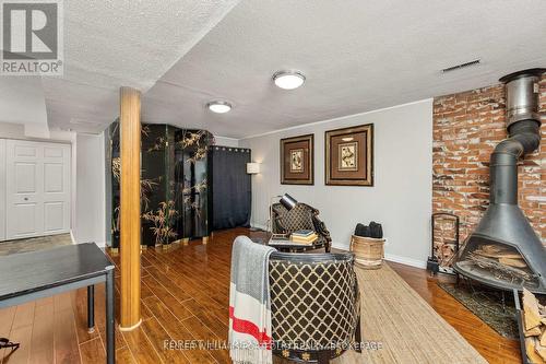 1 - 600 Silver Creek Boulevard, Mississauga, ON - Indoor With Fireplace