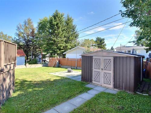 Shed - 499  - 499A Av. Regaudie, Rouyn-Noranda, QC - Outdoor With Backyard