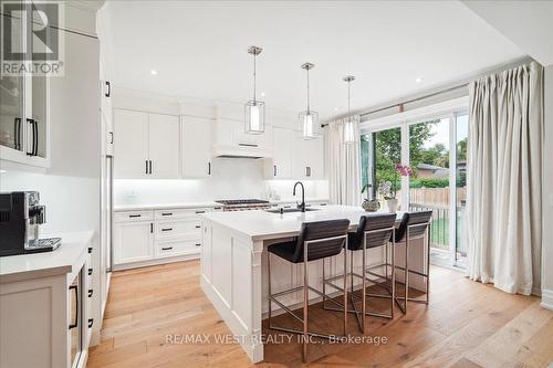 281 La Rose Avenue, Toronto (Willowridge-Martingrove-Richview), ON - Indoor Photo Showing Kitchen With Upgraded Kitchen