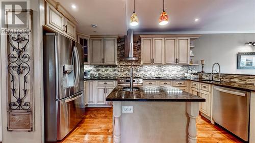 114 Quidi Vidi Road, St. John'S, NL - Indoor Photo Showing Kitchen With Stainless Steel Kitchen With Upgraded Kitchen