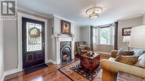 114 Quidi Vidi Road, St. John'S, NL - Indoor Photo Showing Living Room With Fireplace