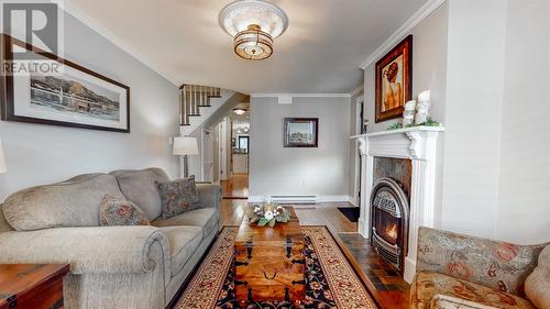 114 Quidi Vidi Road, St. John'S, NL - Indoor Photo Showing Living Room With Fireplace