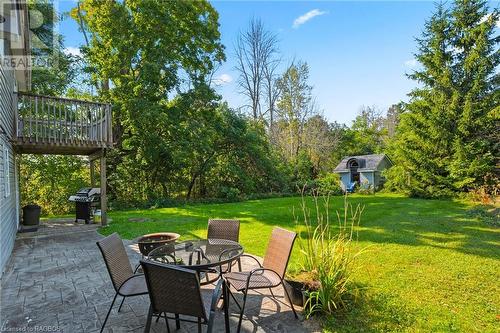 124 Main Street, Lion'S Head, ON - Outdoor With Deck Patio Veranda With Backyard