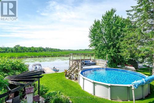 1169 Roger Place, Smith-Ennismore-Lakefield, ON - Outdoor With Above Ground Pool