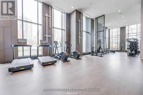 Ph3201 - 15 Holmes Avenue, Toronto, ON - Indoor Photo Showing Gym Room