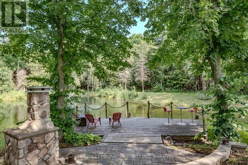 445 Townline Road W, Whitby, ON - Outdoor With Deck Patio Veranda