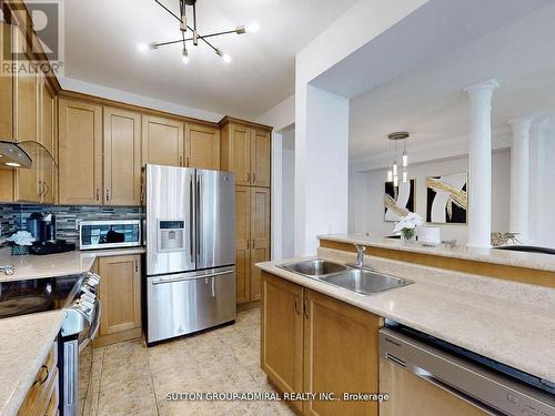 1265 Mary-Lou Street, Innisfil (Alcona), ON - Indoor Photo Showing Kitchen With Double Sink