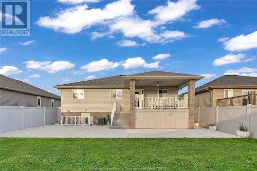 1017 Icewater, Windsor, ON - Outdoor With Deck Patio Veranda