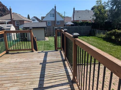 163 East 42Nd Street, Hamilton, ON - Outdoor With Deck Patio Veranda With Exterior