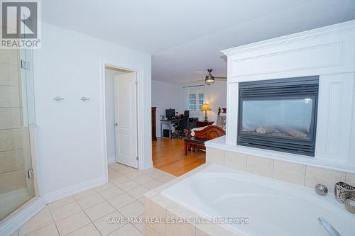 50 Islandview Way, Hamilton (Stoney Creek), ON - Indoor Photo Showing Bathroom With Fireplace