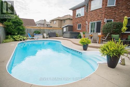 54 Blackfriar Lane, Brantford, ON - Outdoor With In Ground Pool