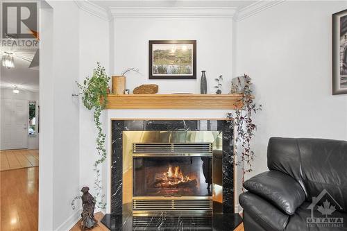 87 Grenadier Way, Ottawa, ON - Indoor Photo Showing Living Room With Fireplace