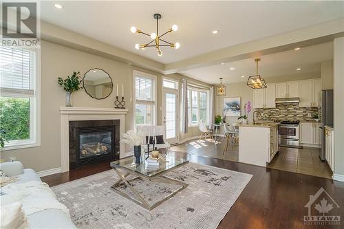 175 Lily Pond Street, Ottawa, ON - Indoor Photo Showing Living Room With Fireplace