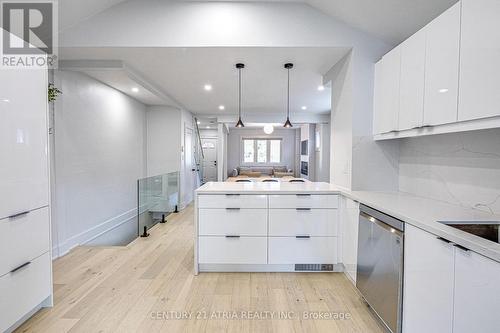 458 Donlands Avenue, Toronto (East York), ON - Indoor Photo Showing Kitchen With Upgraded Kitchen