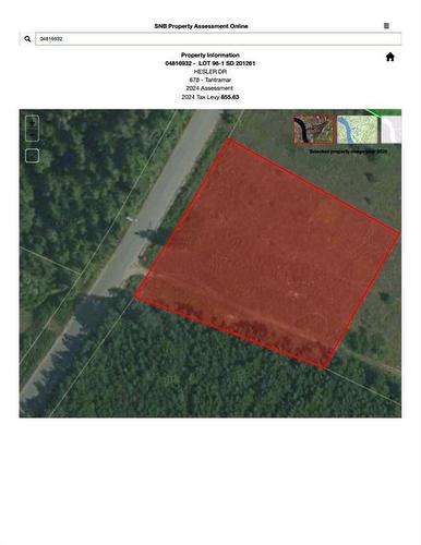 Lot-96-1 Hesler Dr, Sackville, NB 