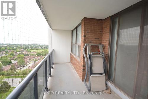 1808 - 21 Knightsbridge Road, Brampton (Queen Street Corridor), ON - Outdoor With Balcony With Exterior